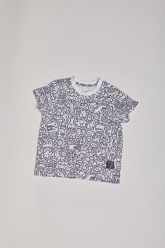 CAMISETA - Everywhere I go Baby - DOODLE DOODLE